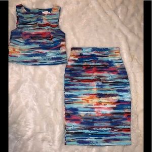 Watercolor scuba set small